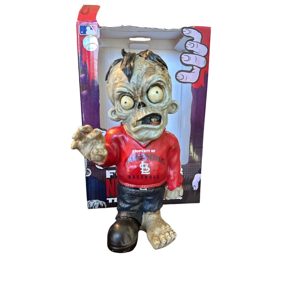 MLB Forever Nightmares Team Zombie St.Louis cardinals 7" Figurine Halloween‎ NIB